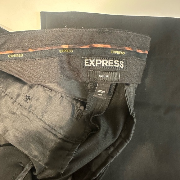 Express Editor Black Pants - Picture 2 of 2